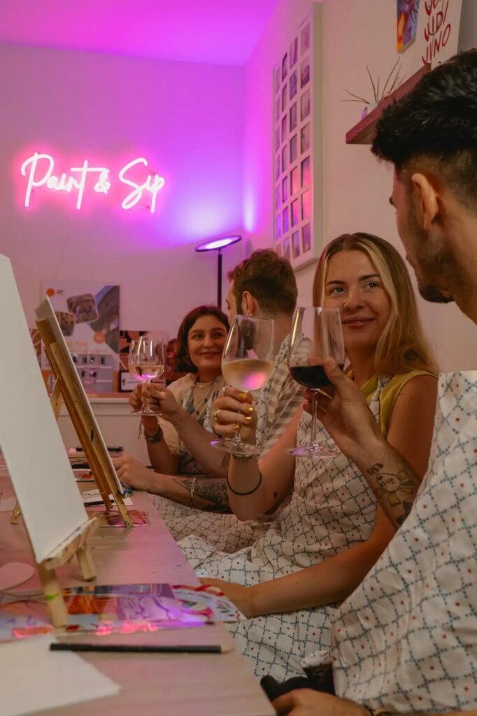 Tipsy Art Class in Rome