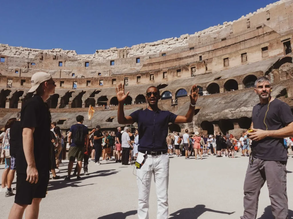 COLOSSEUM ARENA TOUR WITH PALATINE HILL & ROMAN FORUM