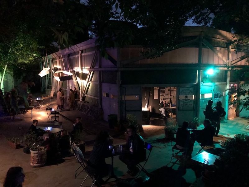 Outdoor view of Angelo Mai in Rome