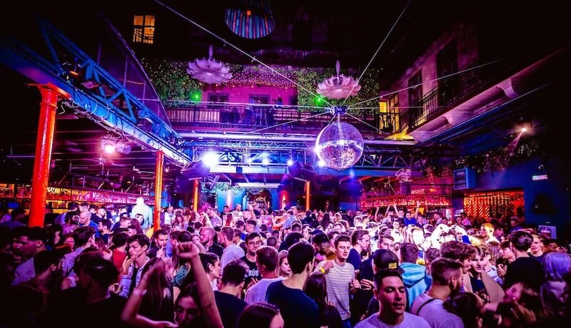 Ötkert nightclub in Budapest. Photo Credit: Ötkert