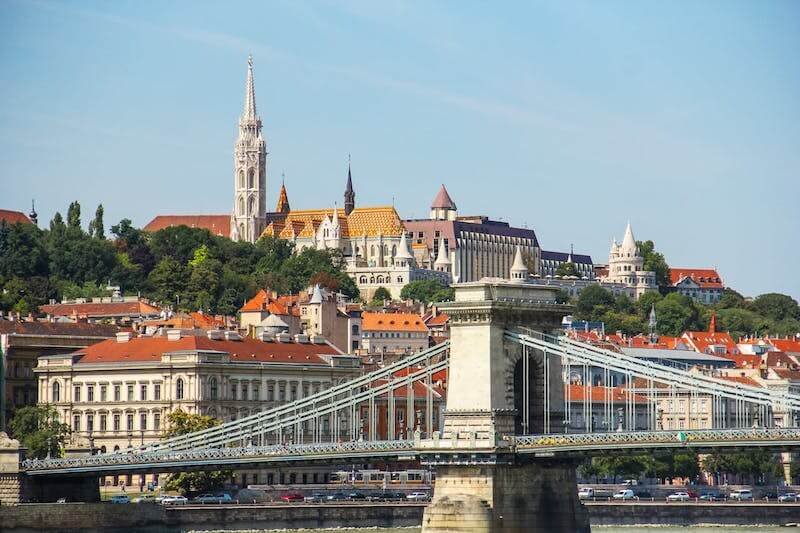 Budapest Castle and Fisherman's Bastion. The Buda Castle district is one of the top places to stay in Budapest for a slower, quieter pace.