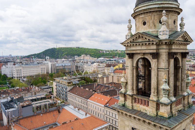 View over Theresa Town in Budapest's District VI