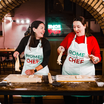 Rome Hen Do on a Spritz & Spaghetti Cooking Class in Rome